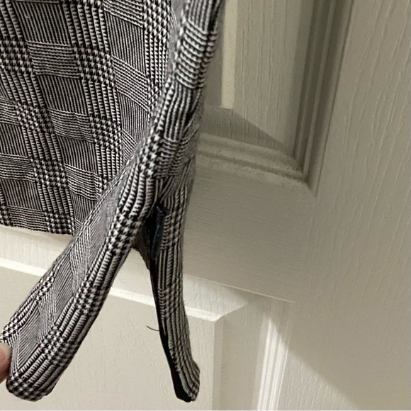 Pink Tartan Women’s Pants Trousers Plaid Cropped Career Office Women's Size 4 - Picture 10 of 13